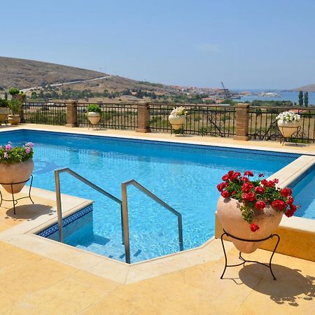 Lesvos Tower House Komninos Sígrion Exteriér fotografie