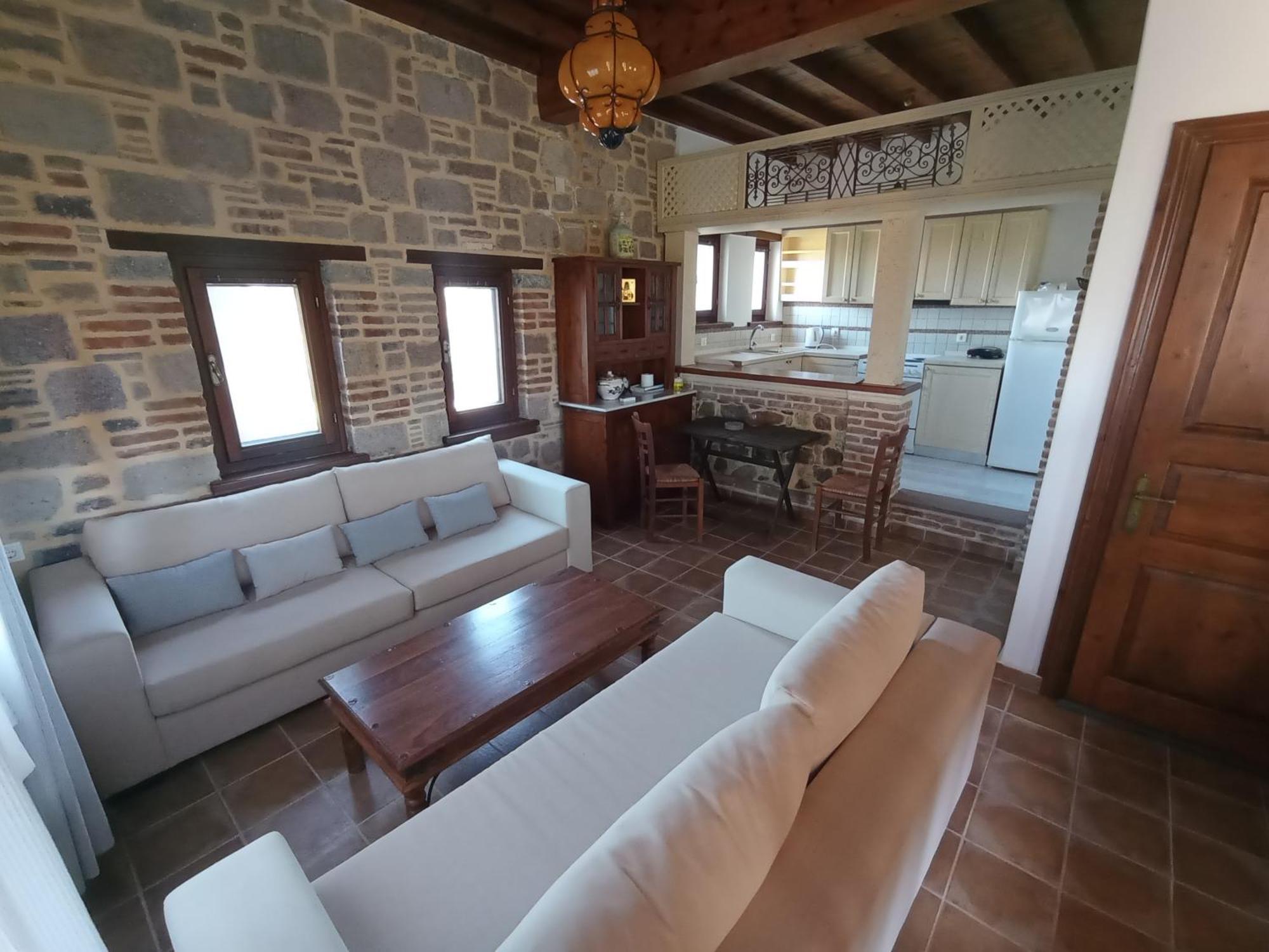 Lesvos Tower House Komninos Sígrion Exteriér fotografie