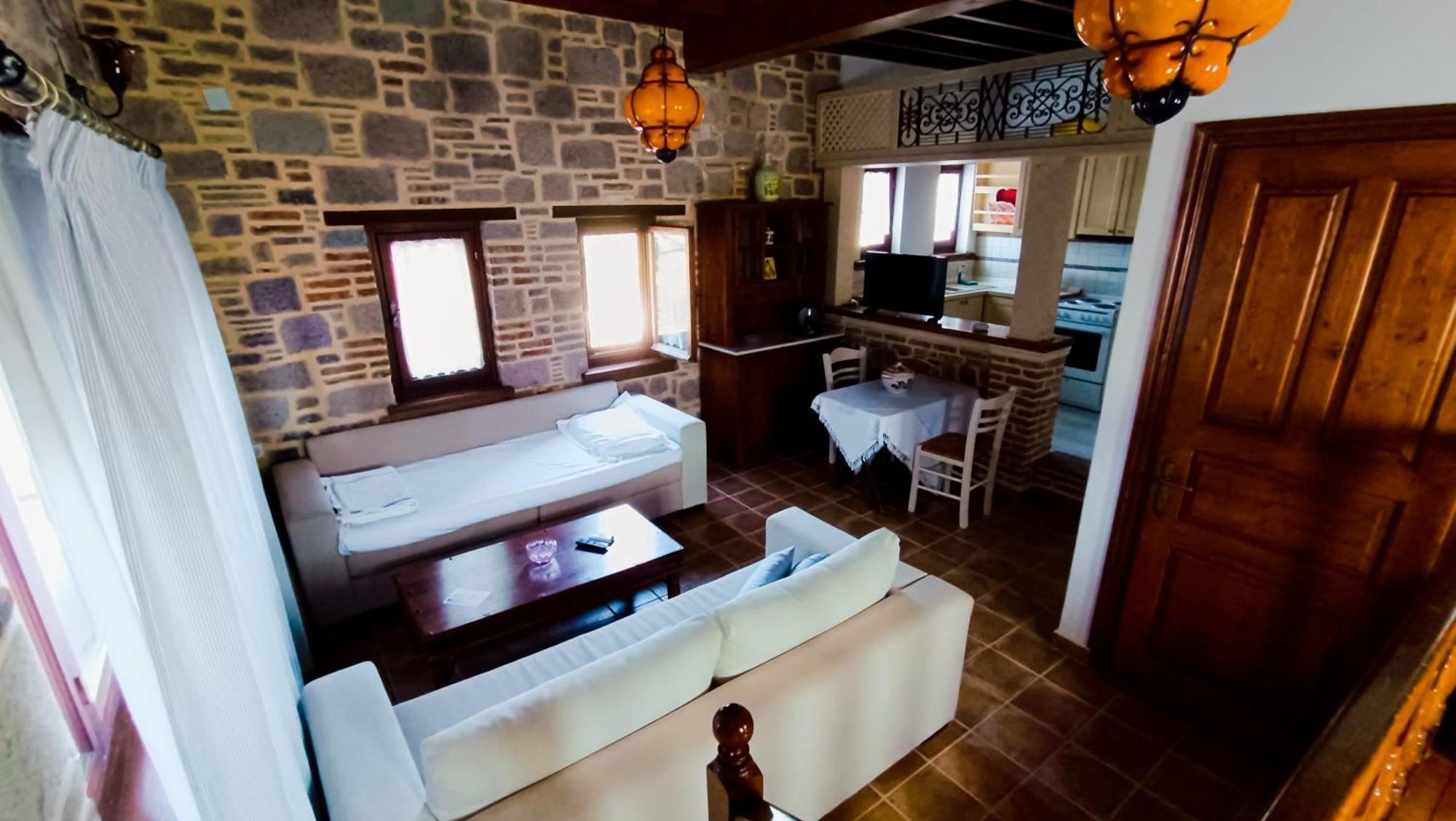 Lesvos Tower House Komninos Sígrion Exteriér fotografie
