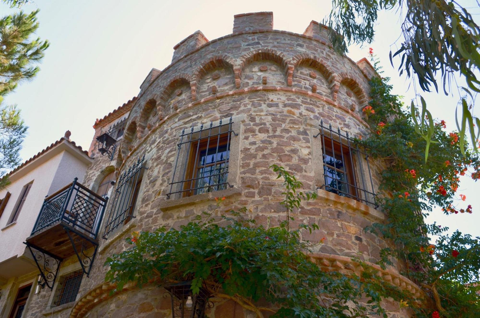 Lesvos Tower House Komninos Sígrion Exteriér fotografie