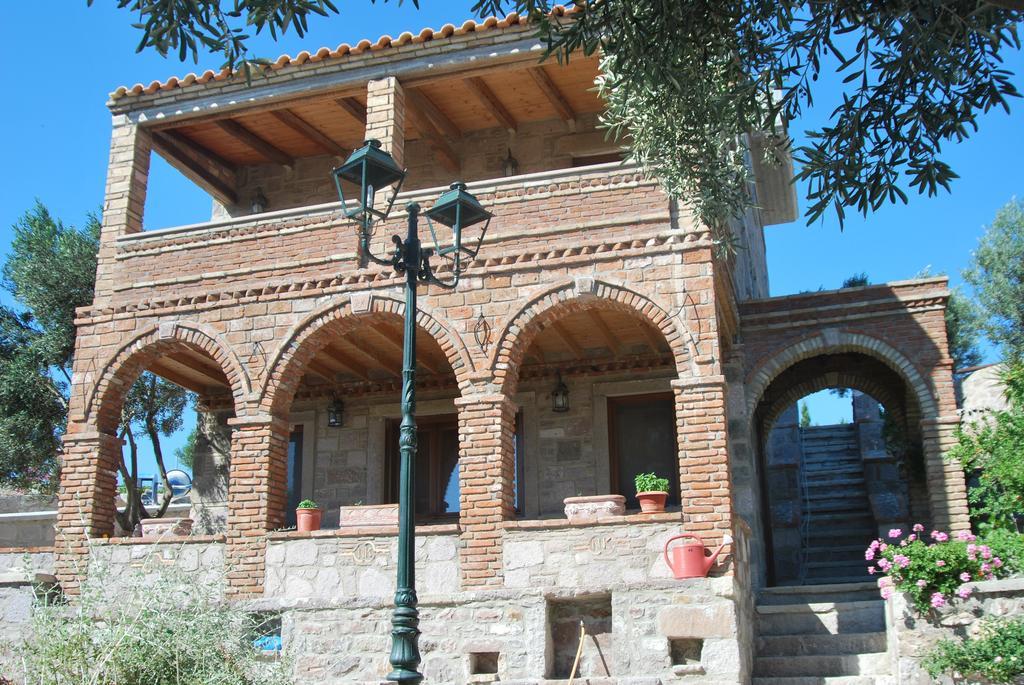 Lesvos Tower House Komninos Sígrion Exteriér fotografie