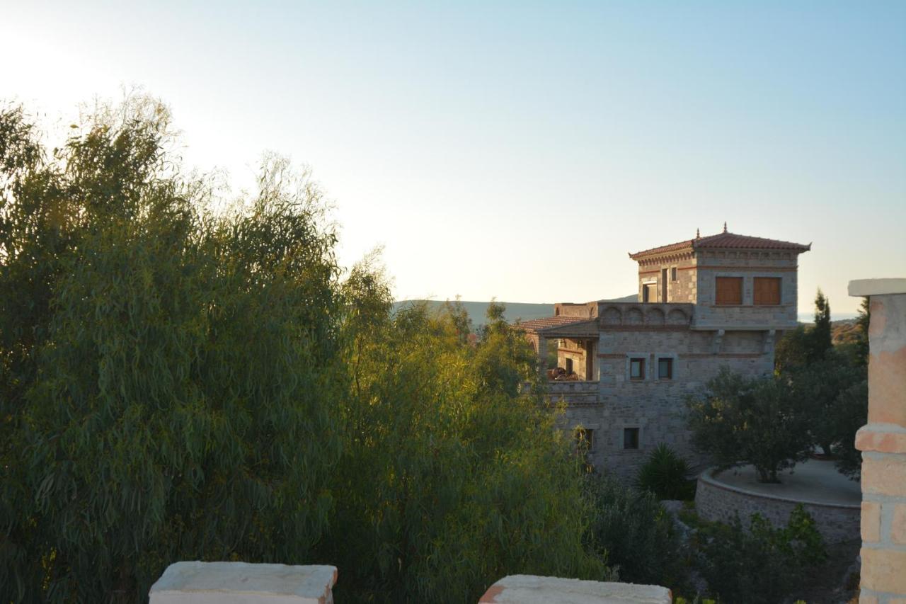 Lesvos Tower House Komninos Sígrion Exteriér fotografie